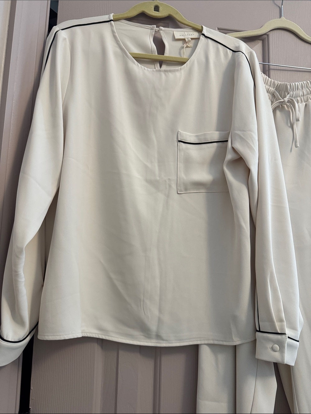 Melody’s new with tags Cream Pant set L - Picture 2 of 12